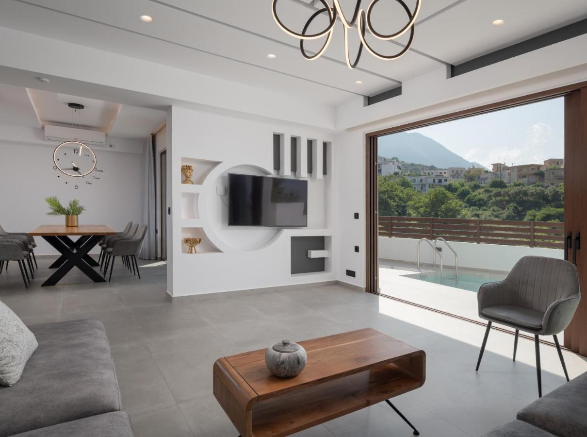 O-cyanea With Heated Pool Holiday home Kournas